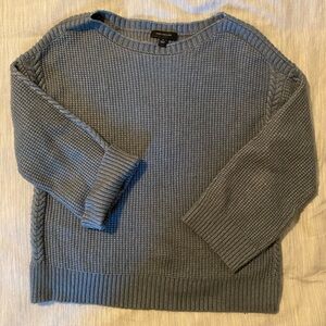 Ann Taylor Wide Sleeve Blue/Green Sweater Women’s Size Medium